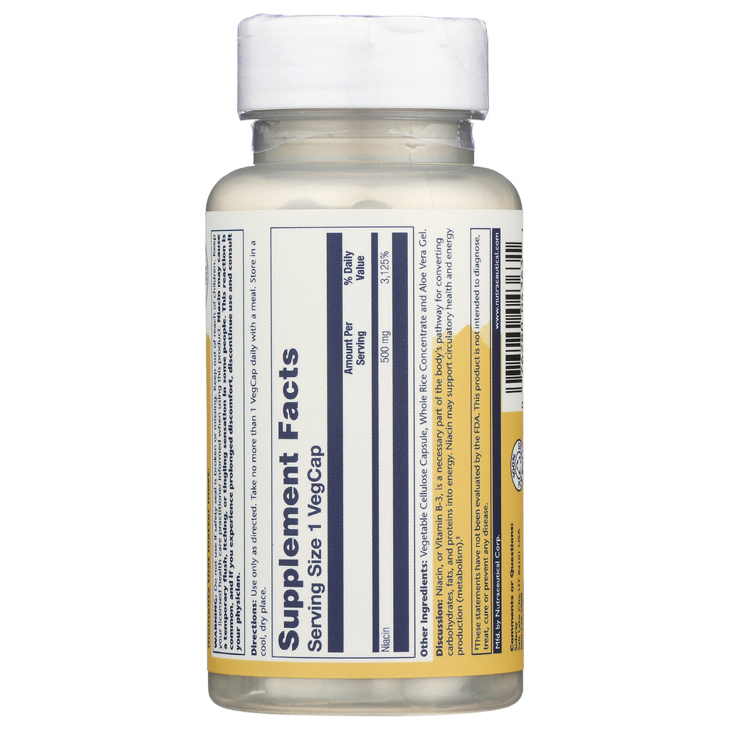 SLR225 | Back of supplement bottle showing Supplement Facts panel, serving size 1 VegCap and ingredient text - Thumbnail