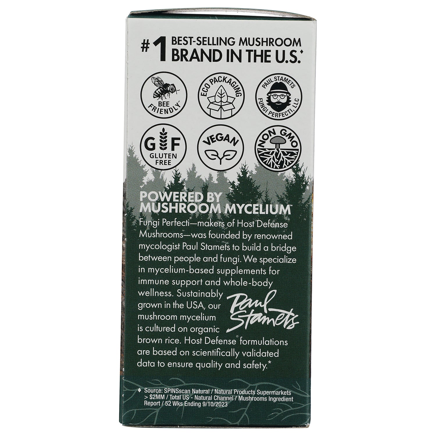 FUN012 | Back label showing product flags