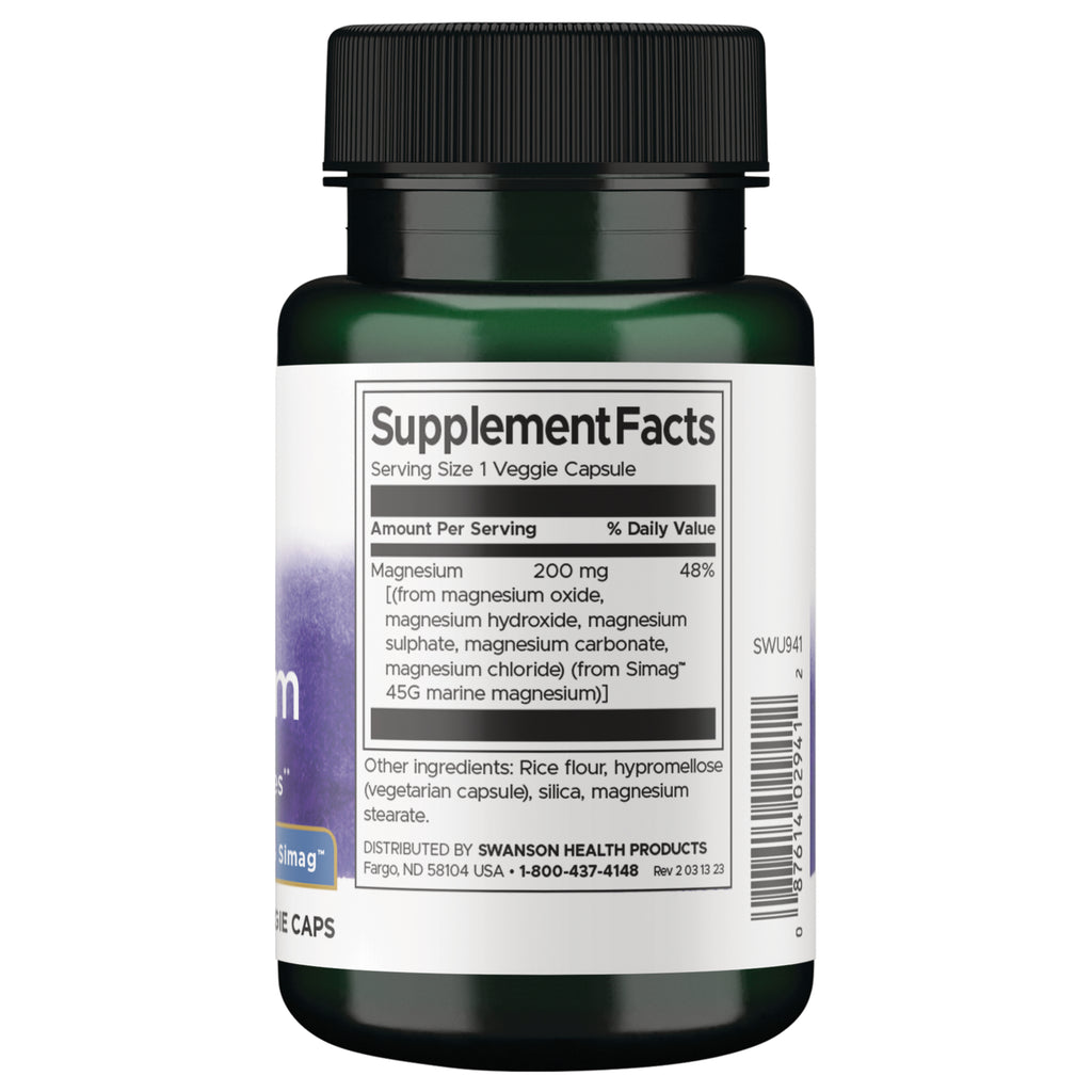 SWU941 | White capsule shown next to centimeter and inch rulers for size reference - Thumbnail