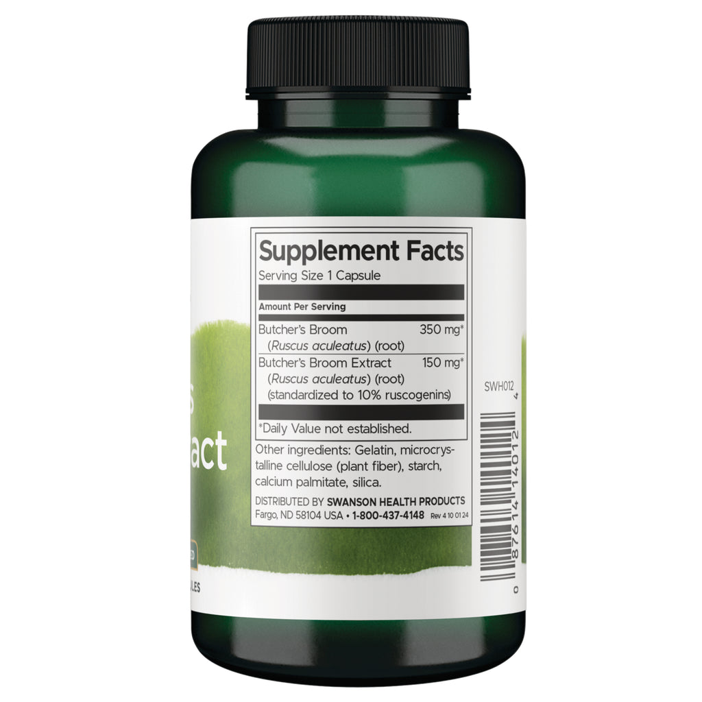 SWH012 |  Back label with suppplement facts and serving informatio - Thumbnail