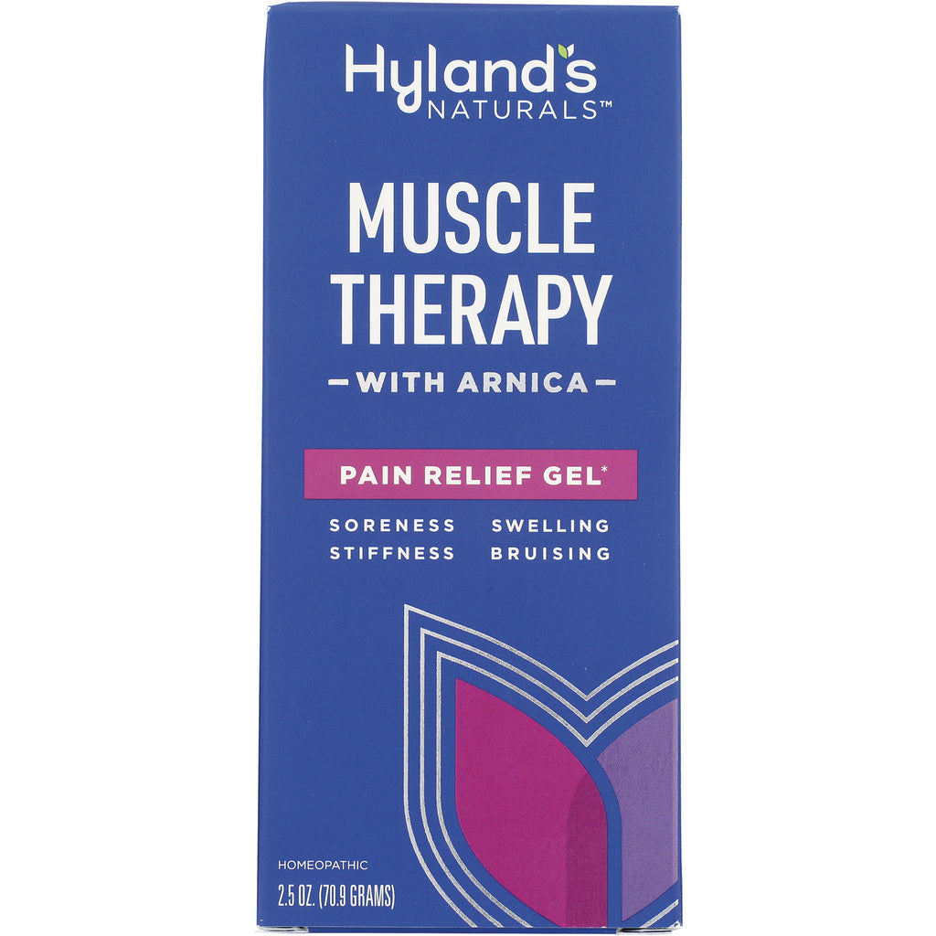 HY247 | Hyland's Naturals Muscle Therapy with Arnica pain relief gel front packaging - Thumbnail