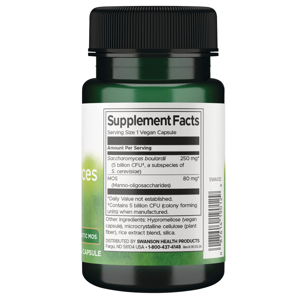 SWA012 | Back label with Supplement Facts - Thumbnail