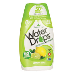 WA085 | SweetLeaf Water Drops Lemon Lime water enhancer, 1.62 fl oz, 0 calories, 48 servings