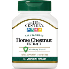 CNT092 | 21st Century Horse Chestnut Extract, 60 vegetarian capsules, circulatory support, gluten free