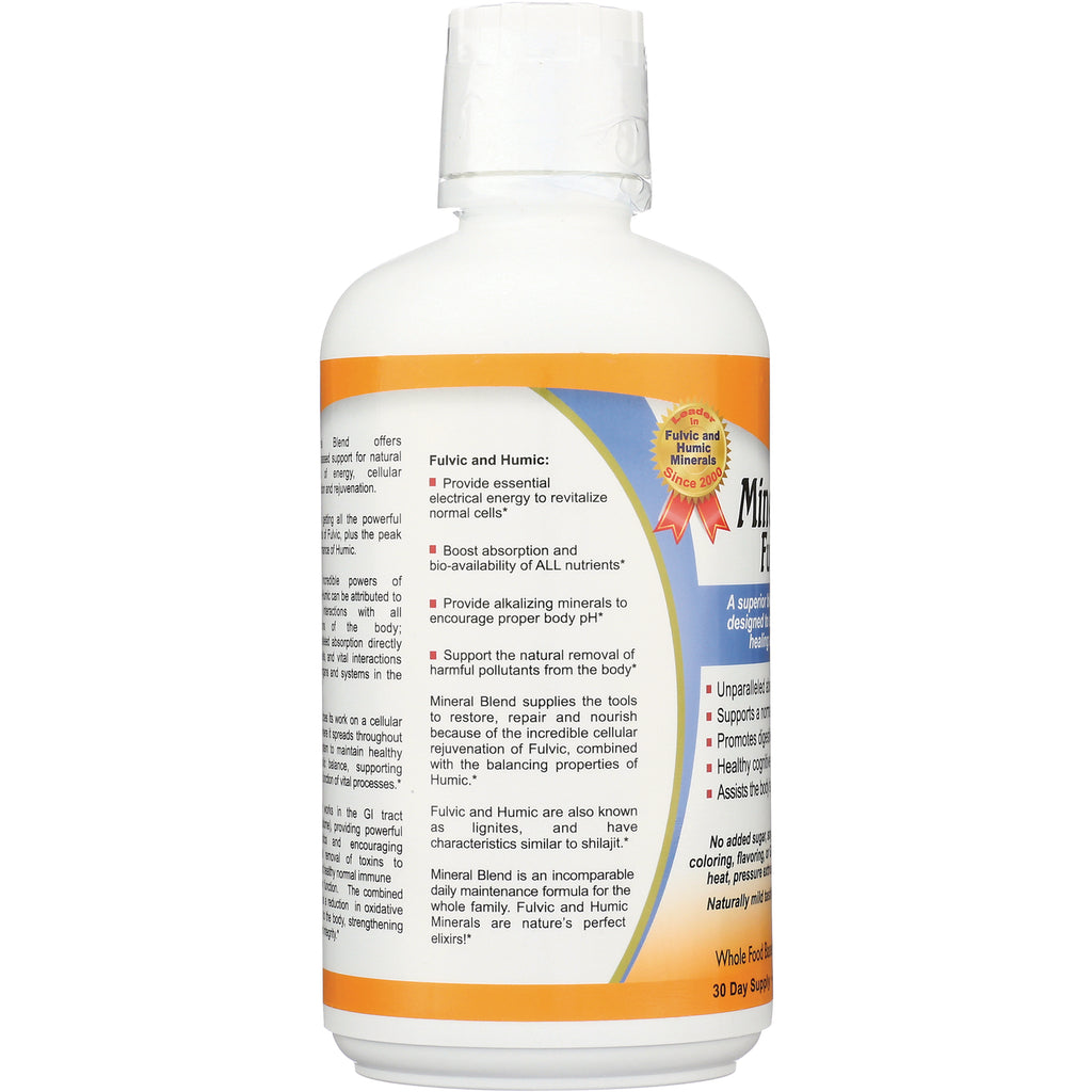 VEM004 | Mineral Blend supplement infographic with benefits: boost absorption, alkalizing minerals, support detox - Thumbnail