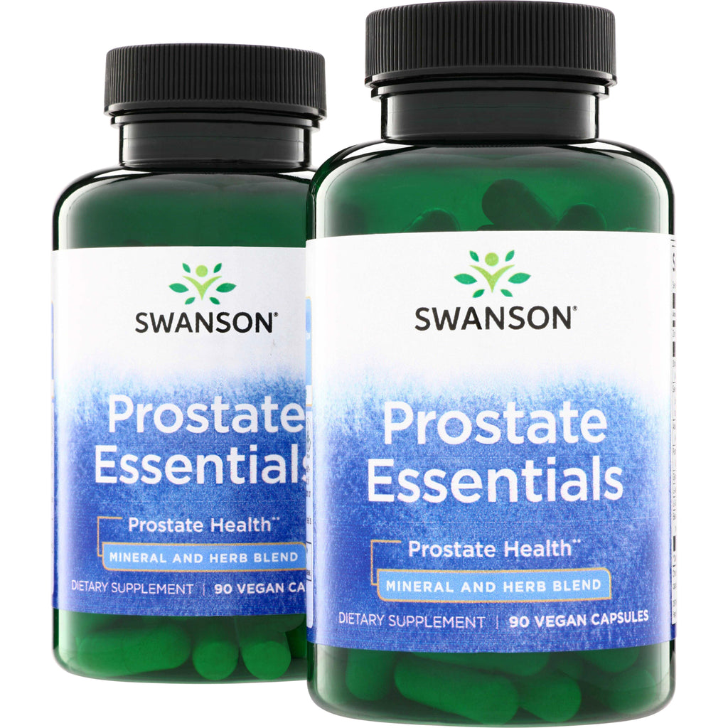 SWC103 | SWANSON Prostate EssentialsMineral and Herb Blend, Prostate Health, 90 vegan capsules - Thumbnail