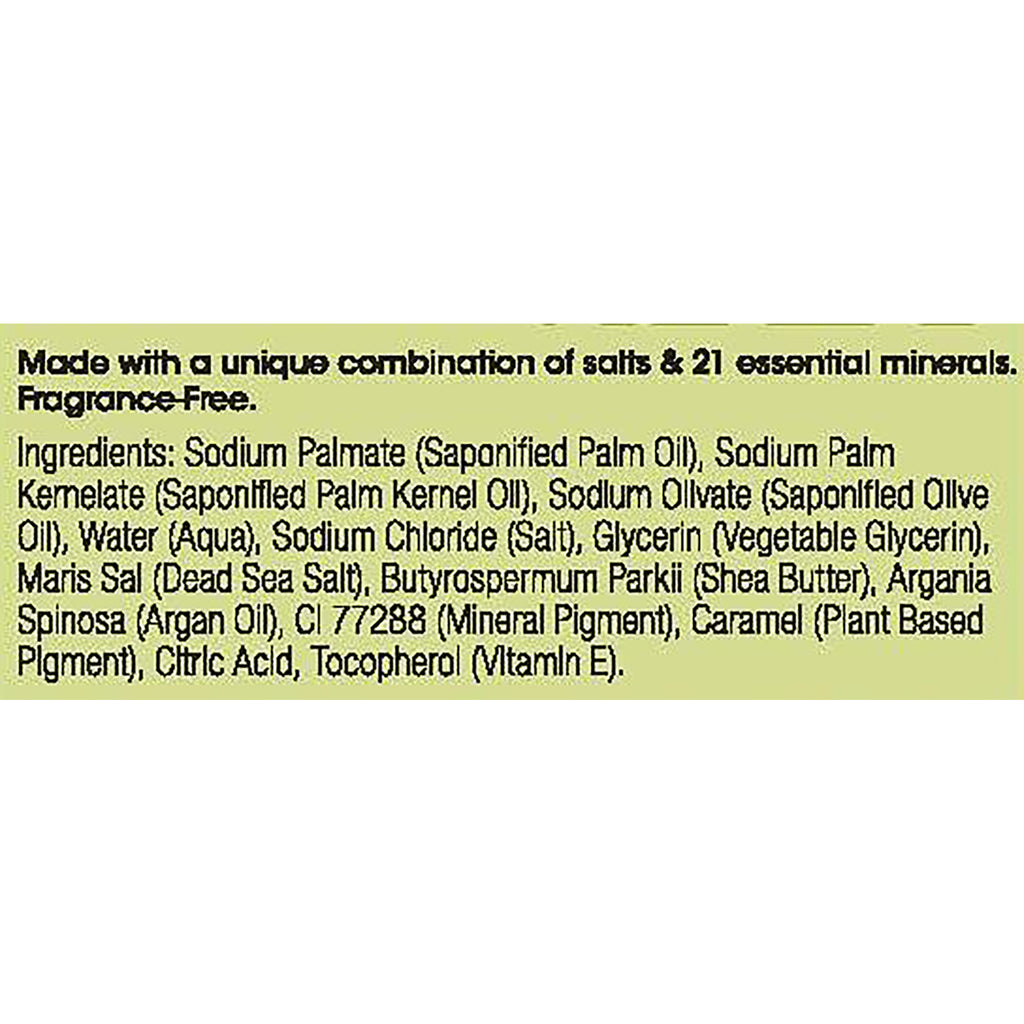 OWN007 | Ingredients and product details for fragrance-free soap with 21 essential minerals - Thumbnail