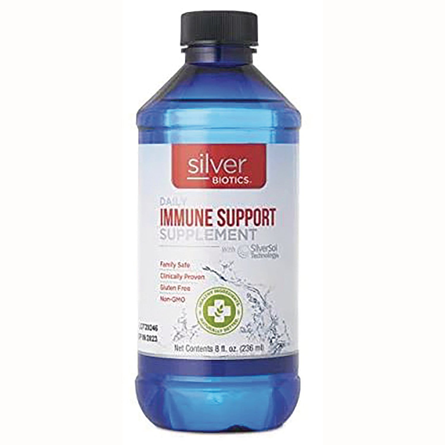 ABL001 | Silver Biotics Immune Support Supplement liquid, 8 fl oz bottle