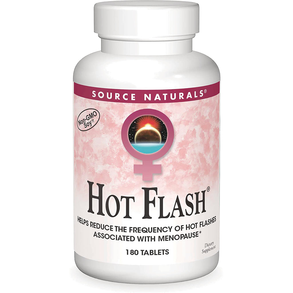 SN617 | Source Naturals Hot Flash dietary supplement, 180 tablets - Thumbnail