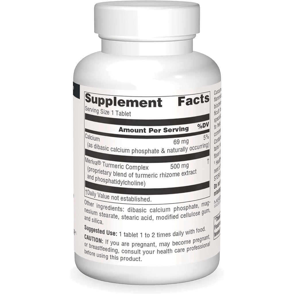 SN394 | Supplement Facts panel on supplement bottle (back label) - Thumbnail