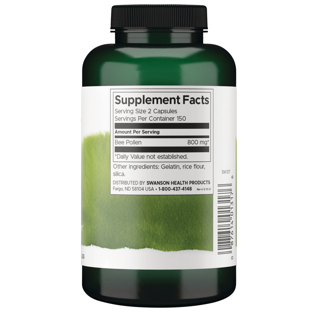 SW317 | Back label with Supplement Facts - Thumbnail