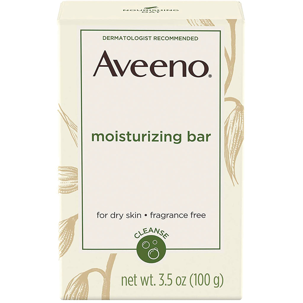 JNJ046 | Aveeno moisturizing bar packaging, fragrance free for dry skin, net wt 3.5 oz - Thumbnail