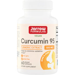JR015 | Jarrow Formulas Curcumin 95 turmeric extract 500 mg, 60 veggie capsules
