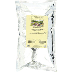 STB028 | Starwest Botanicals Young Hyson Tea Organic, 1 lb silver pouch