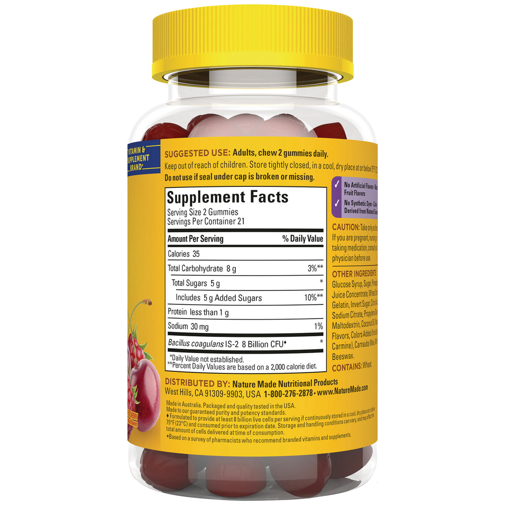 NTM191 | back label of supplement bottle showing Supplement Facts panel, serving size, ingredients and warnings - Thumbnail