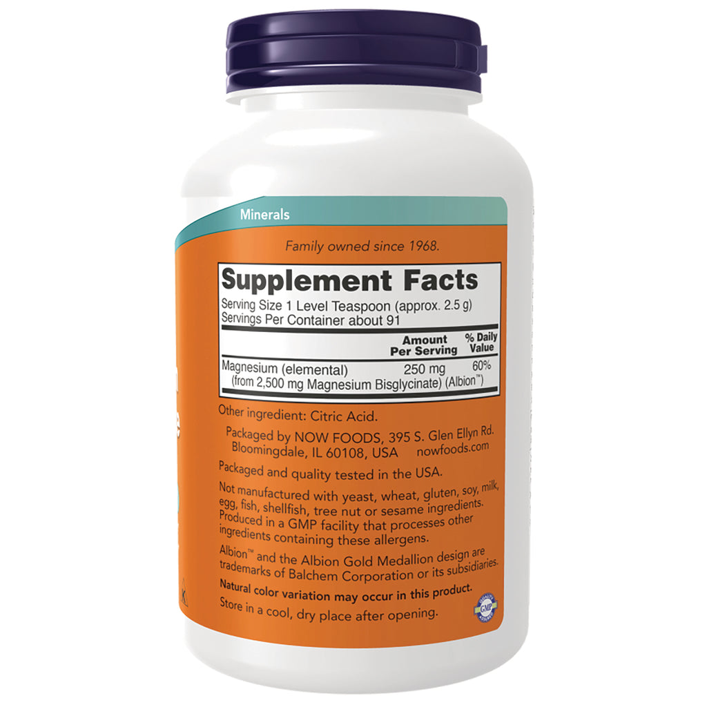 NWF1373 | Back of white supplement bottle showing Supplement Facts panel and ingredient and packaging information - Thumbnail