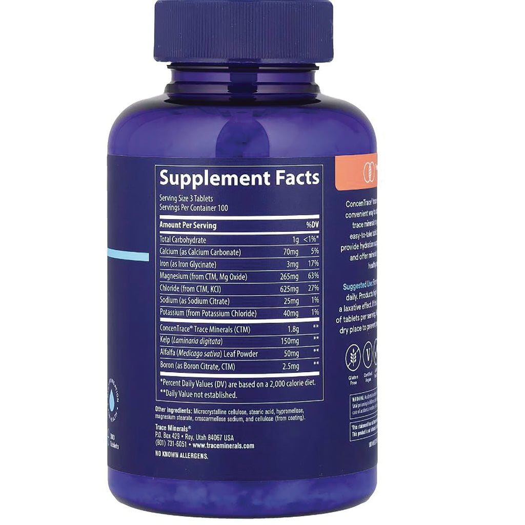 TM029 | Supplement bottle back with Supplement Facts panel and ingredients list - Thumbnail