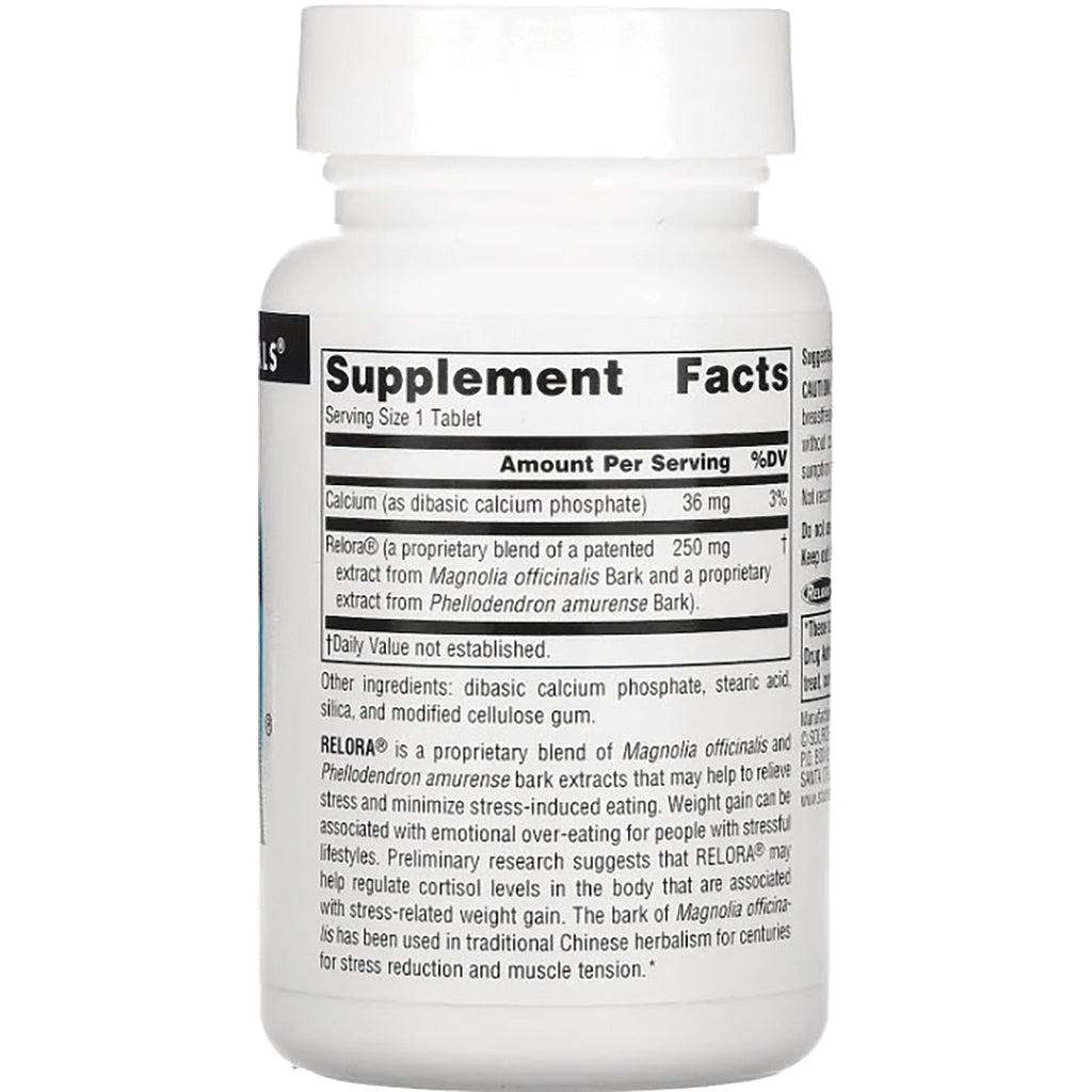 SN493 | Back label with Supplement Facts panel, ingredients, and directions on white bottle - Thumbnail