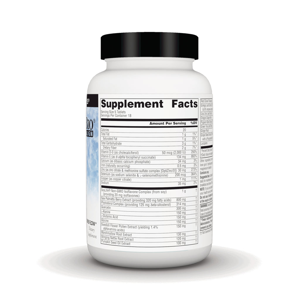 SN972 | Supplement bottle back with Supplement Facts panel and nutrition information - Thumbnail
