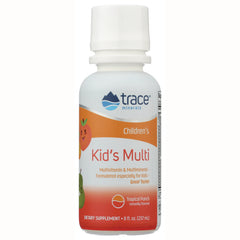 TM042 | Trace Minerals Children's Kid's Multi liquid multivitamin, Tropical Punch, 8 fl oz bottle