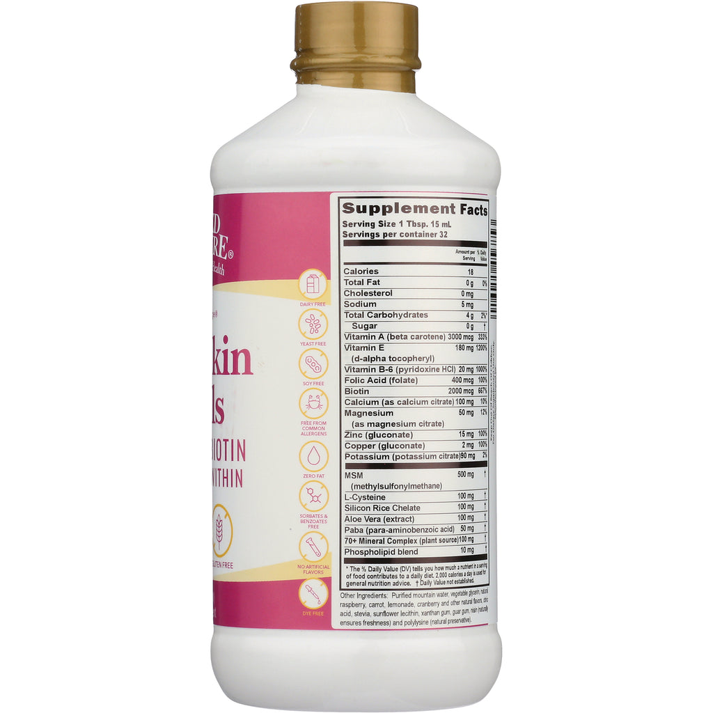 BTR020 | back of white supplement bottle showing Supplement Facts panel and ingredient list - Thumbnail