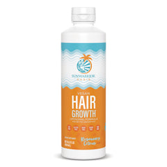 SNW063 | Sunwarrior Oasis Vegan Hair Growth liposomal formula, Rosemary Citrus flavor, 15.2 fl oz bottle