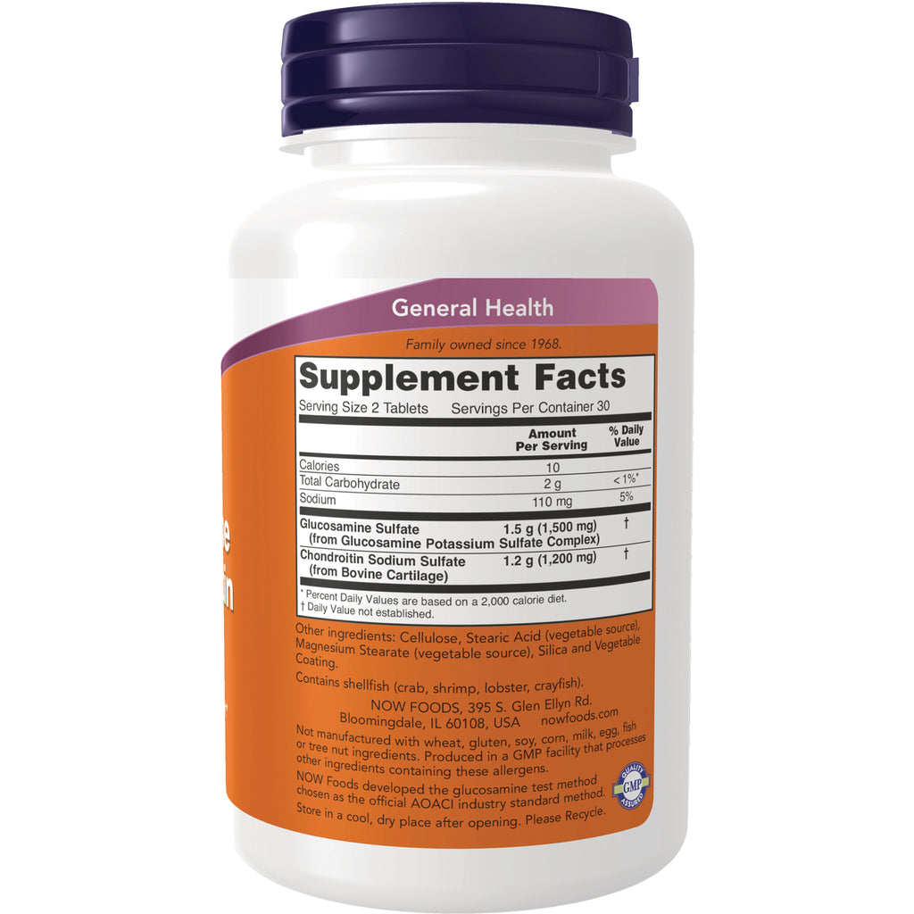 NWF546 | back label showing Supplement Facts panel and ingredients and manufacturer info on white supplement bottle - Thumbnail
