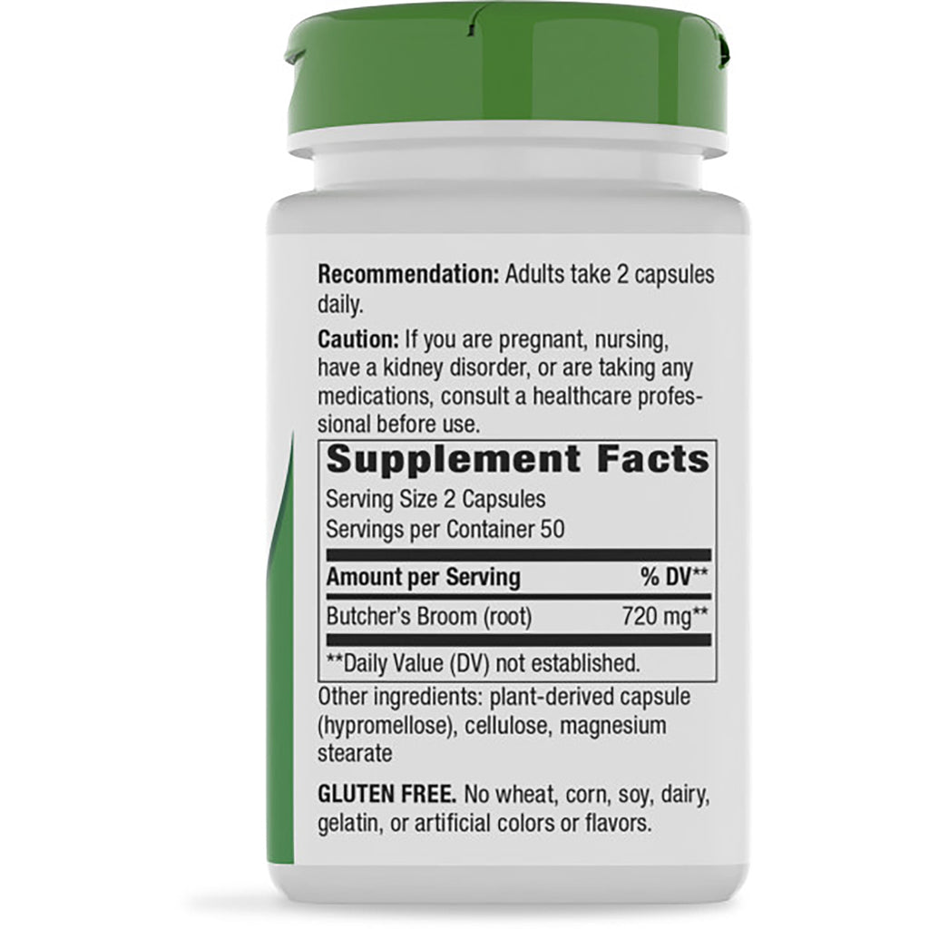 NW257 | Back of dark supplement bottle showing Supplement Facts panel with serving size and ingredient details - Thumbnail