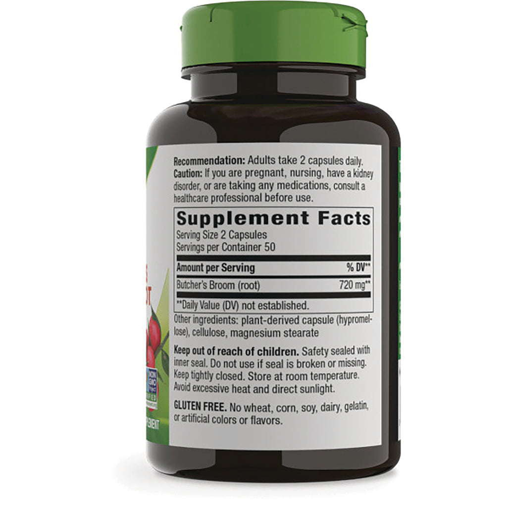 NW257 | Back of dark supplement bottle showing Supplement Facts panel with serving size and ingredient details - Thumbnail