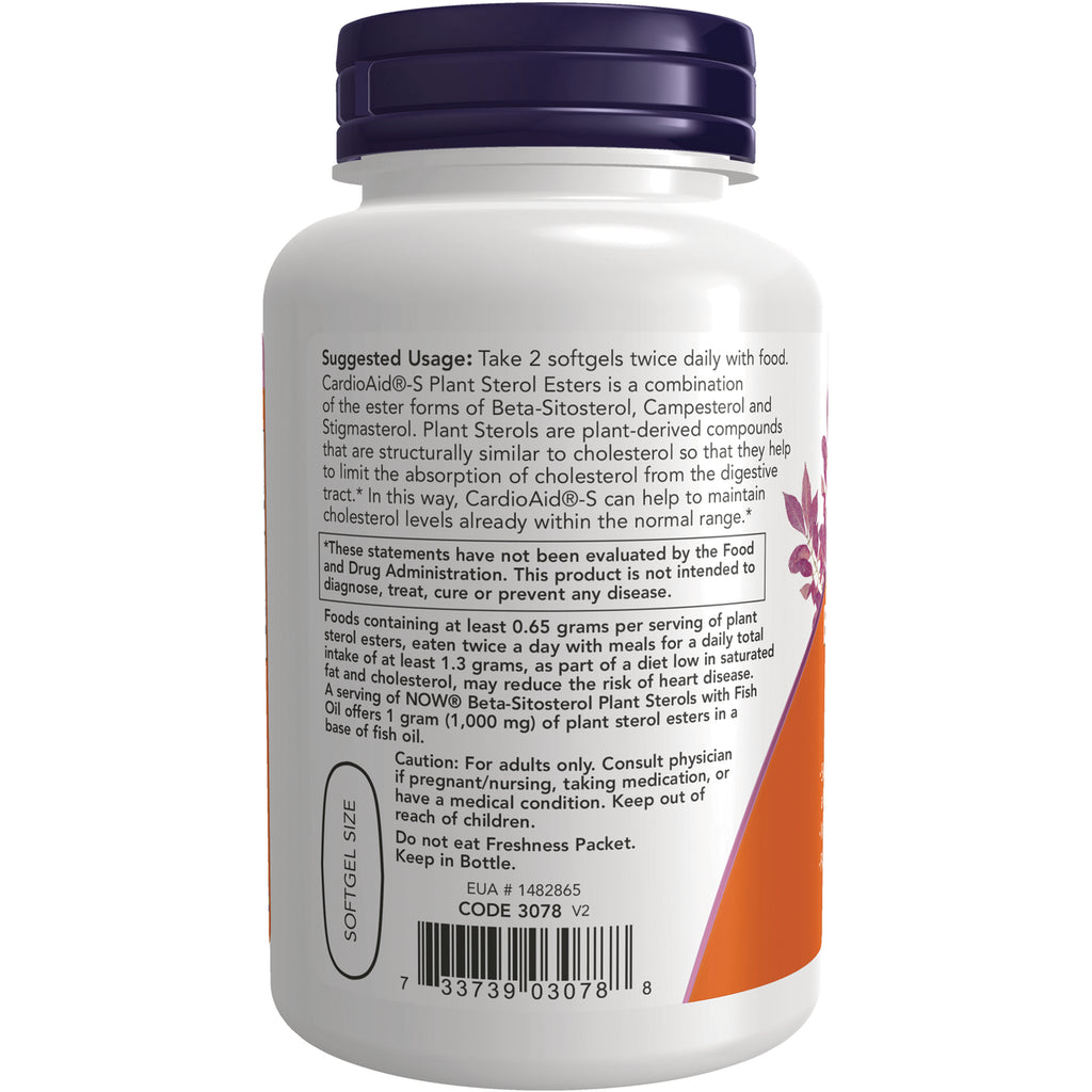 NWF1165 | Back label of white supplement bottle showing suggested usage, warnings, and barcode - Thumbnail