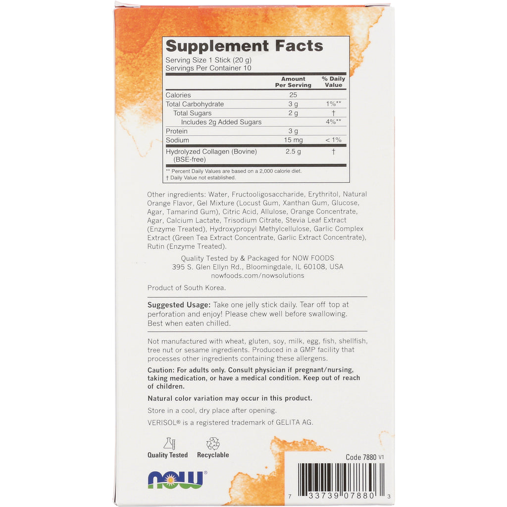 NWF1364 | Back panel showing Supplement Facts table, ingredients, suggested usage and barcode - Thumbnail