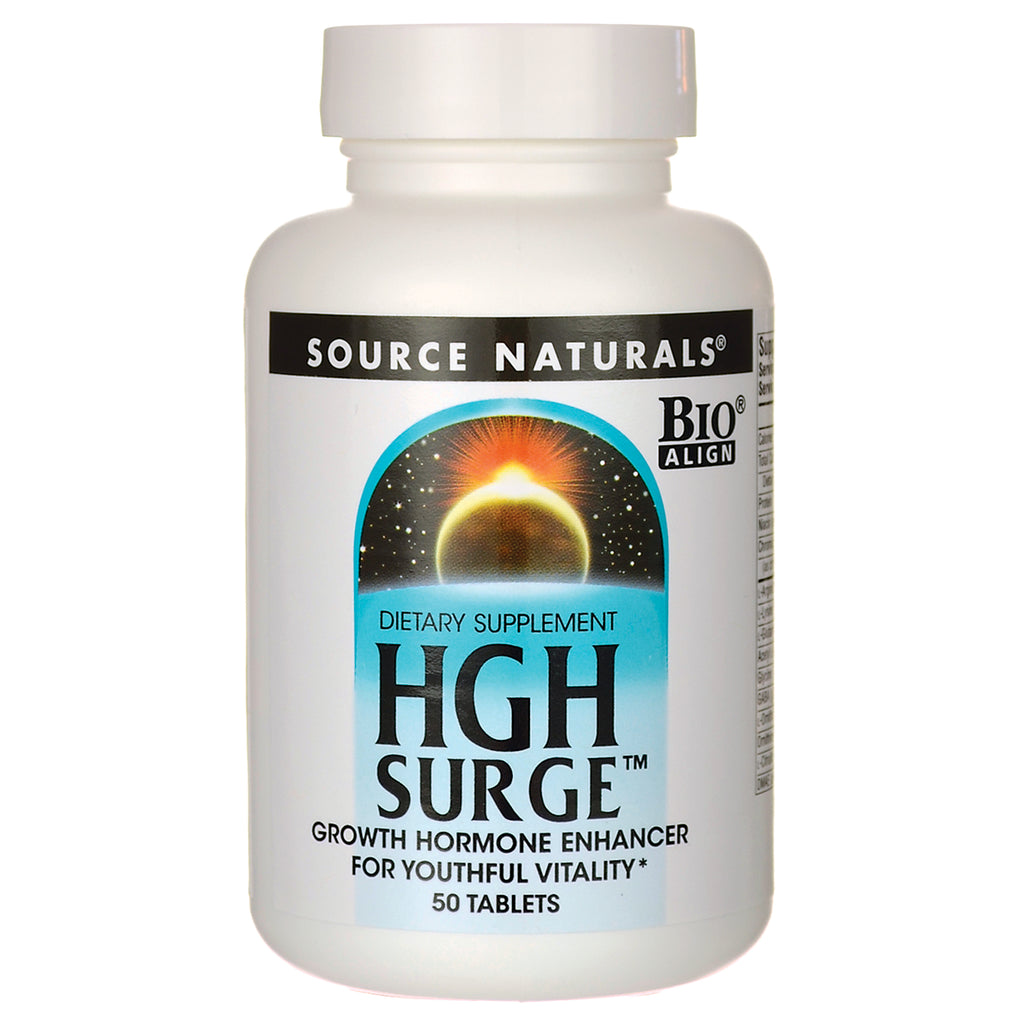SN814 | Source Naturals HGH Surge dietary supplement, 50 tablets - Thumbnail