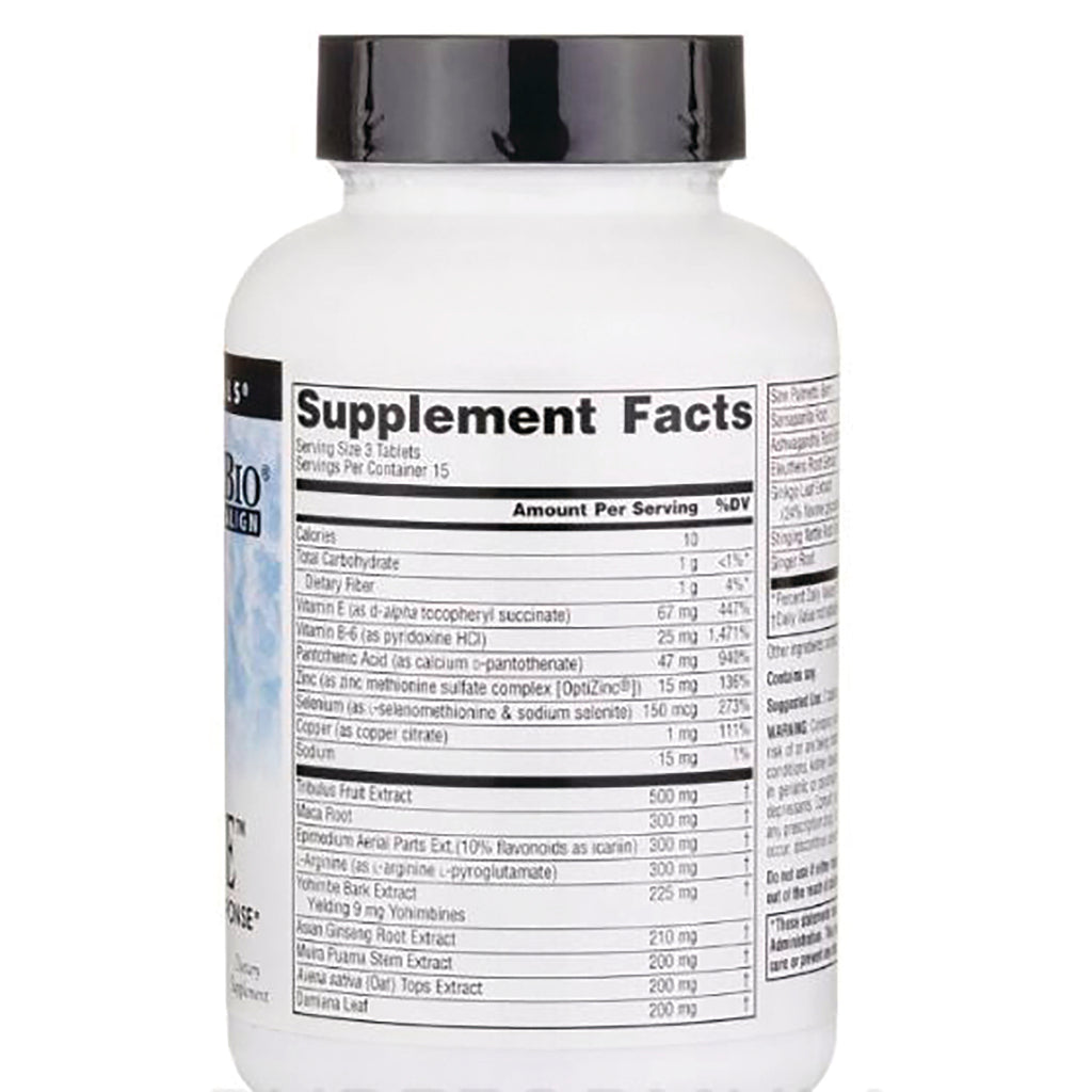 SN391 | Back label with Supplement Facts panel on bottle - Thumbnail