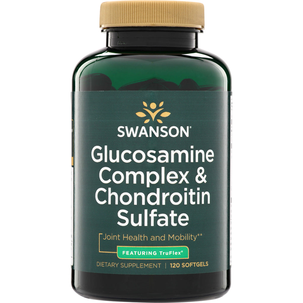 SWU155 | Swanson Glucosamine Complex & Chondroitin Sulfate, Featuring TruFlex, 120 softgels - Thumbnail