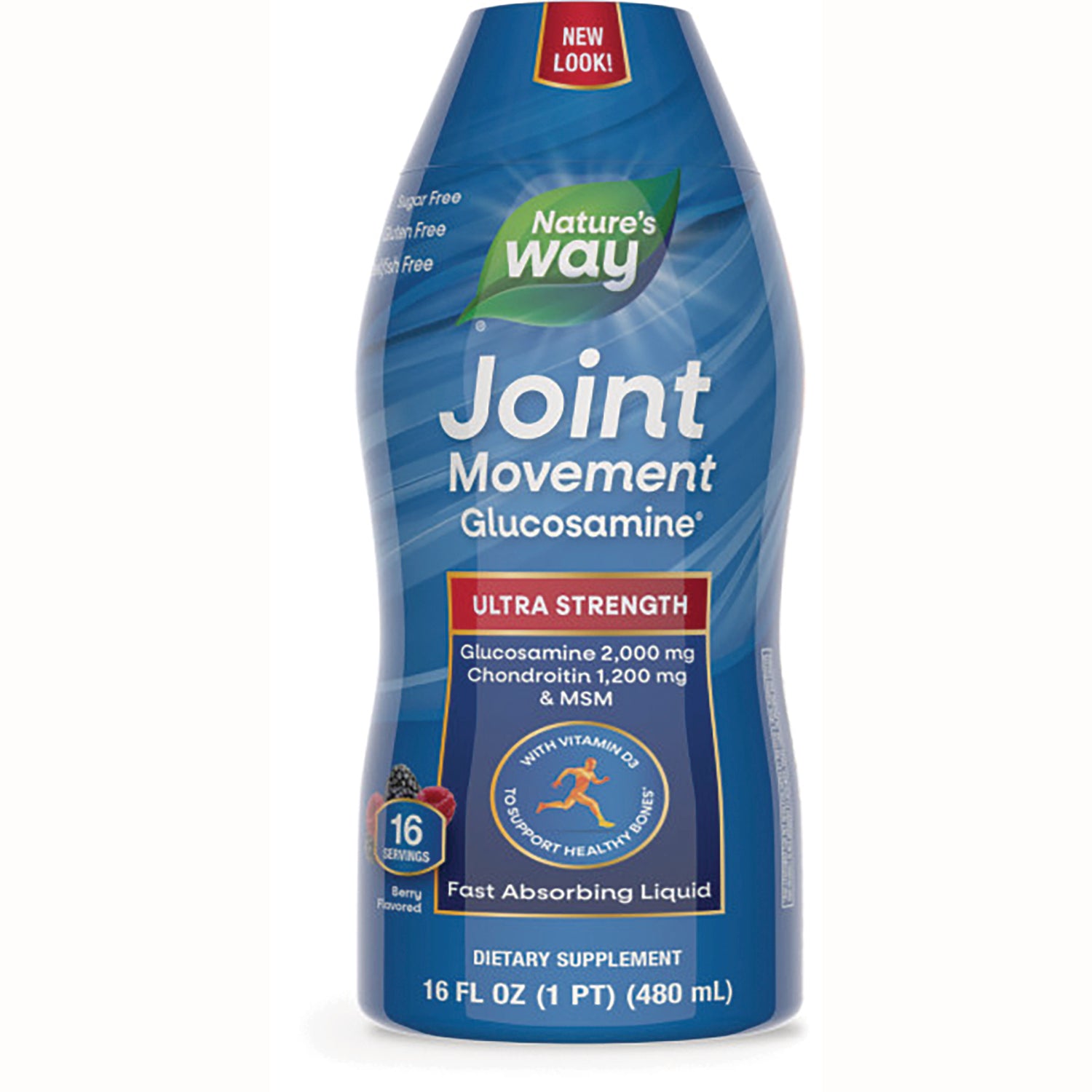 WLS008 | Nature's Way Joint Movement Glucosamine Ultra Strength liquid, 16 fl oz bottle