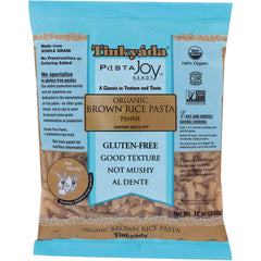 TKY003 | Tinkyada Pasta Joy Organic Brown Rice Penne, 12 oz bag  GlutenFree, Good Texture, Not Mushy, Al Dente