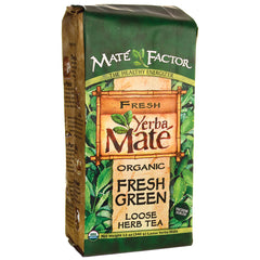 MTF001 | Mat Factor Fresh Yerba Mate organic fresh green loose herb tea package front
