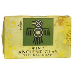 ZH007 | Wind Ancient Clay Natural Soap by Zion Health, front packaging with bird icon