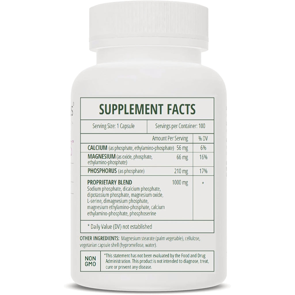 ITP001 | back label showing Supplement Facts panel with serving size 1 capsule and ingredient amounts - Thumbnail