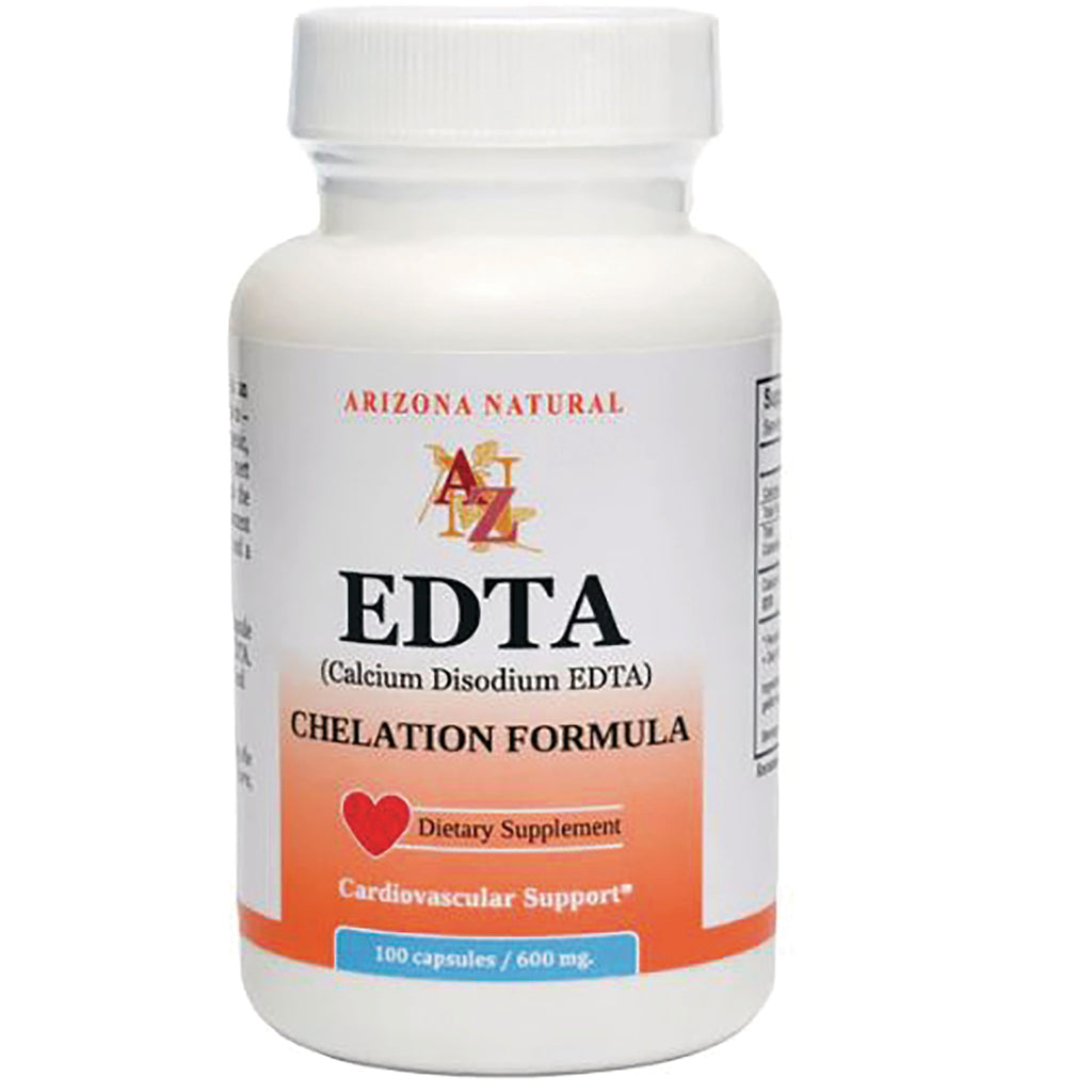 AN022 | Arizona Natural EDTA Chelation Formula dietary supplement, 100 capsules, 600 mg - Thumbnail