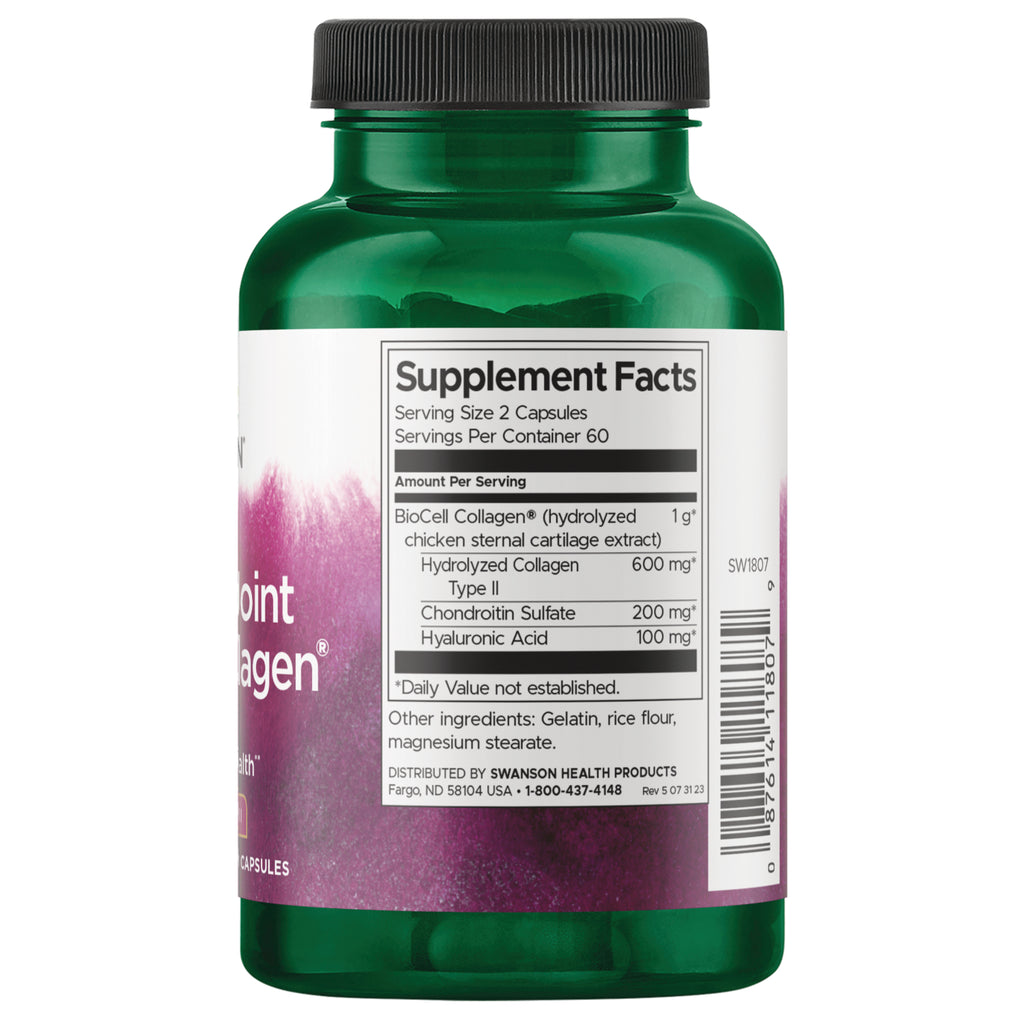 SW1807 | Back label with Supplement Facts - Thumbnail