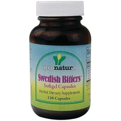 PNA005 | Pronatura Swedish Bitters softgel capsules herbal dietary supplement 120 capsules