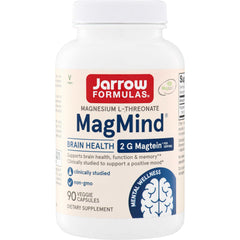 JR238 | Jarrow Formulas MagMind Magnesium L-Threonate, 90 veggie capsules