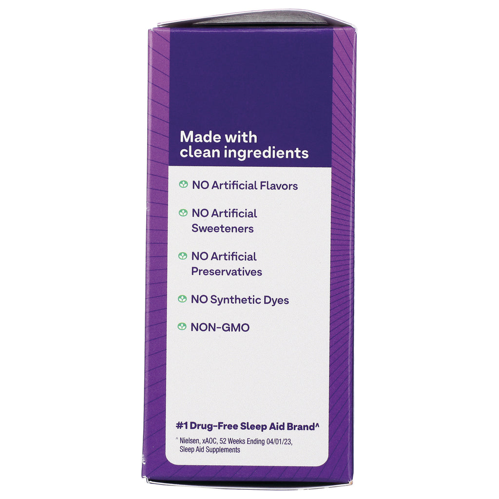 NA504 | Back of purple box reading Made with clean ingredients and listing no artificial flavors or preservatives, NON-GMO - Thumbnail