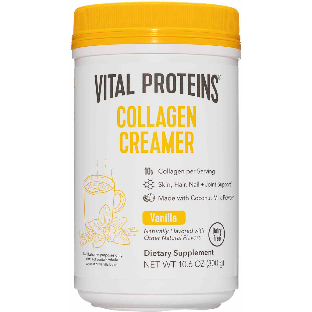 VPR004 | Vital Proteins Collagen Creamer Vanilla, front of 10.6 oz (300 g) tub, Dairy Free - Thumbnail