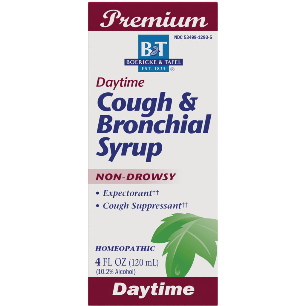 BRK008 | Front box Boericke & Tafel Daytime Cough & Bronchial Syrup non-drowsy 4 fl oz - Thumbnail