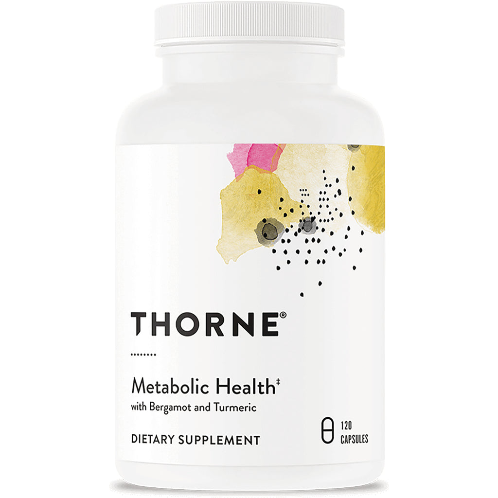 TRN026 | Thorne Metabolic Health with Bergamot and Turmeric, 120 capsules - Thumbnail