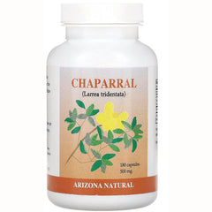 AN023 | Arizona Natural Chaparral (Larrea tridentata) bottle, 180 capsules, 500 mg