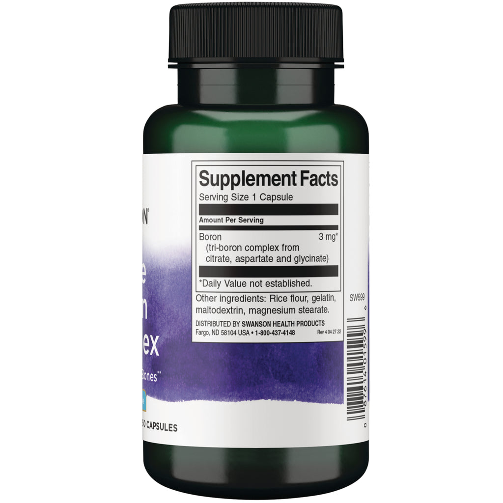 SW599 | Back label with Supplement Facts - Thumbnail