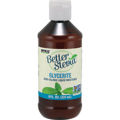 NWF351 | Better Stevia Glycerite zero-calorie liquid sweetener 8 fl oz bottle front label
